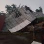 Diterjang Angin Kencang, Atap Rumah Warga Binjai Rusak