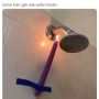 Viral Pemanas Air Kearifan Lokal Pakai Lilin, 'Mau Mandi Sambil Ngepet'