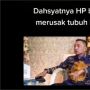Viral Wakil Kepala BSSN Klaim Telepon Seluler Bisa Hancurkan Sel Tubuh