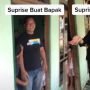 Momen Anak Beri Kejutan Sepeda Motor, Sang Ayah sampai Menangis Haru