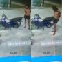 Viral Video CCTV Pencurian Motor Modus Baru, Pelaku Diduga Nyamar Jadi ODGJ
