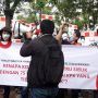 Geruduk Kantor Komnas HAM, Massa Pertanyakan Alasan Firli Diperiksa Kasus TWK
