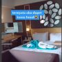 Lagi Bulan Madu Istri Kedatangan 'Tamu', Suami Bete Berdiri di Balkon Hotel