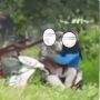 Momen Dua Sejoli Lagi Asyik di Atas Motor, Muncul Sosok Ini Langsung Kabur