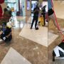 Viral Lantai Mal Penuh Kotoran Anjing, Aksi Petugas Kebersihan Disorot