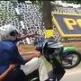 Viral Remaja Standing Depan Polda Kepri, Berakhir Nangis Saat Ditilang