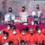 Polisi Tangkap Puluhan Preman di Pekanbaru, Sajam hingga Uang Disita