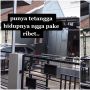 Viral Tetangga Anti Ribet, Buka Tutup Pagar Diseret dari Dalam Mobil