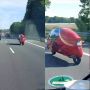 Viral Penampakan Mobil Roda Dua Melintas di Jalanan, Tuai Perdebatan