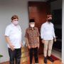 Airlangga dan Agus Gumiwang Kunjungi Buya Syafii Maarif di Sleman, Ini yang Dibahas