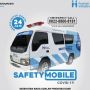 Ambulans Safety Mobile Covid-19, Layani Jabodetabek 24 Jam