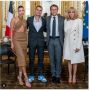 Bertepatan Hari Musik Prancis, Emmanuel Macron Kedatangan Tamu Justin Bieber dan Istri