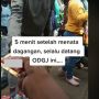 Bukan Preman, Penjual Kopi Ikhlas Diminta Uang 'Jatah' oleh ODGJ Secara Rutin
