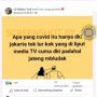 CEK FAKTA: Benarkah Kasus Covid-19 di Jateng Membludak Tapi Media TV Hanya Liput DKI?