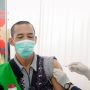 Hari Jadi Polri ke 75, Ribuan Mitra Gojek di Palembang Divaksin COVID 19