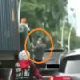 Diklakson Kontainer, Pengemudi Pajero Ngamuk Bawa Pentungan Pecahkan Kaca