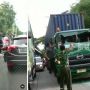 Pengemudi Pajero Ngamuk Serang Truk Kontainer di Jakut Tertangkap!