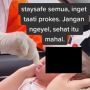 Viral Video Bayi Menangis Kesakitan saat Diswab, Hati Ibu Teriris: Patuhi Prokes!