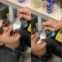 Viral Barista Racik Kopi di Mulut Bukan di Gelas, Hasilnya: Tinggal Disembur