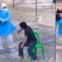 Video Viral Kelakuan Kasar para Peserta Tolak Tes Swab Covid-19, Sampai Lempar Kursi