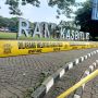 Terapkan PPKM Darurat, Alun-alun Rangkasbitung Ditutup Hingga Dipasang Police Line