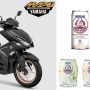 Modifikasi 'Mewah' Yamaha Aerox Pakai Kaleng Susu Bear Brand, Tampilannya Bikin Heran