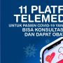 INFOGRAFIS: Daftar 11 Telemedicine untuk Pasien Covid-19 Isoman