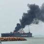 Kapal Tanker Milik Pertamina Terbakar di Karimun