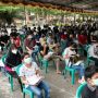 Ribuan Orang Padati Vaksinasi Massal bagi Anak di RSUP Dr Mohammad Hosein Palembang