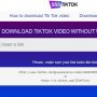 Cara Download Video TikTok di Aplikasi ssstiktok di Android, iOS dan PC