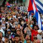 Frustasi Akibat Covid-19 dan Krisis Ekonomi, Ribuan Warga Kuba Protes Turun ke Jalan