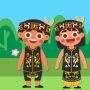 Keunikan King Tompang, Baju Tradisional Kalimantan Barat