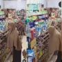 Viral! Wanita Bergamis Curi Susu, Aksinya Terekam CCTV