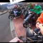 Viral Pria Bermotor Gede Ini Bagi-bagi Duit Katanya Bantuan PPKM, Sindir Pemerintah?