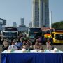 PPKM Level 4 Diperpanjang, Dishub Amankan Angkutan Umum Abaikan Aturan di Jakbar