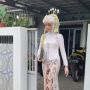 Viral Wanita Make Up Bak Pengantin, Anggun Serba Putih Cuma Mau Beli Tahu Bulat