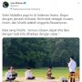 Gegara Cuitan Ada Muazin di Salat Idul Adha, Akun Jokowi Ramai Dicibir Warganet
