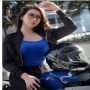 Deretan Potret Seksi Selebgram Angela Lorenza di Atas Moge, Bikin Adem Panas Saat di Jalan