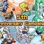 LINE: Gundam Wars Rayakan Ulang Tahun ke-5, Gelar Ragam Events Seru dan Banjir Hadiah
