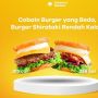 Pertama di Indonesia, Ada Sajian Burger Shirataki yang Rendah Kalori!