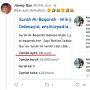 Annisa Pohan Kutip Al Baqarah Tapi Kelebihan Ayat, Warganet Pasang Emo Ngakak Berguling