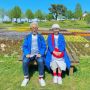 Modis Banget, Potret Pasangan Kakek Nenek yang Selalu Pakai Baju Couple Setiap Hari
