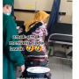 Viral! Emak-emak Kerudung yang Masuk IGD Pakai Motor Ternyata Bonceng Pasien Difabel