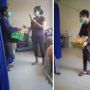 Viral Aksi Pedagang Asongan Nekat Jualan di Ruang Isolasi Pasien COVID-19
