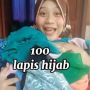 Viral Video Cewek Pakai 100 Lapis Jilbab, Warganet Ngakak: Kayak Reog Ponorogo