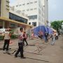 Makin Sedikit Pasien COVID-19, Tenda Darurat RSUD Kota Bekasi Dibongkar