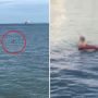 Petugas Amankan Pria Muda Berenang di Tengah Laut, Mengaku Ingin Pergi ke Mekkah