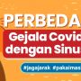 INFOGRAFIS: Perbedaan Gejala Covid-19 dengan Sinusitis