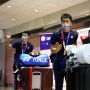 Tiga Jet Tempur Kawal Kepulangan Tim Bulu Tangkis Taiwan dari Olimpiade Tokyo