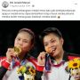 Komentari Greysia dan Apriyani Masuk Neraka karena Tak Berhijab, Akun Ini Disorot Netizen